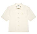 Camisa de botones y mangas cortas efecto galleta